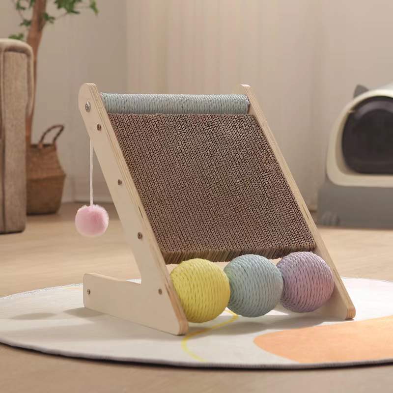 Cat Scratching Board with Balls